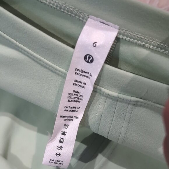 Lululemon Athletica Light Green Long Sleeve Top - Picture 7 of 9